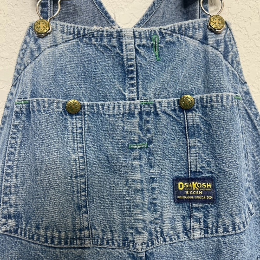 Vintage OshKosh B'Gosh Denim Overalls Union Made / Vestbak / Sanforized / USA - Picture 10 of 16